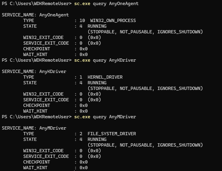 Verifying installation