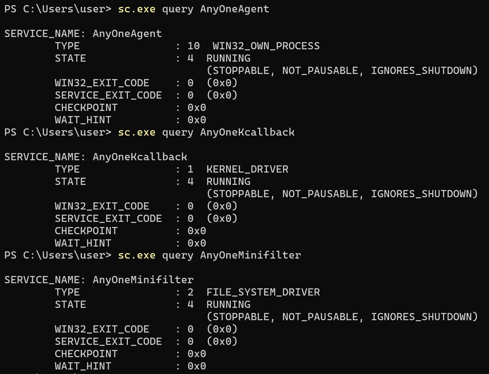 Verifying installation